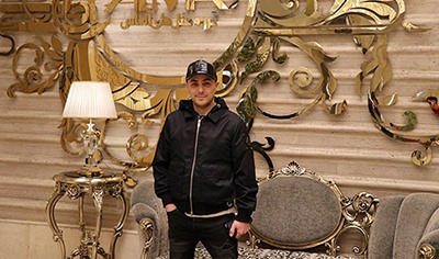 اقامة السيد ناصر زينعلي في فندق الماس 2